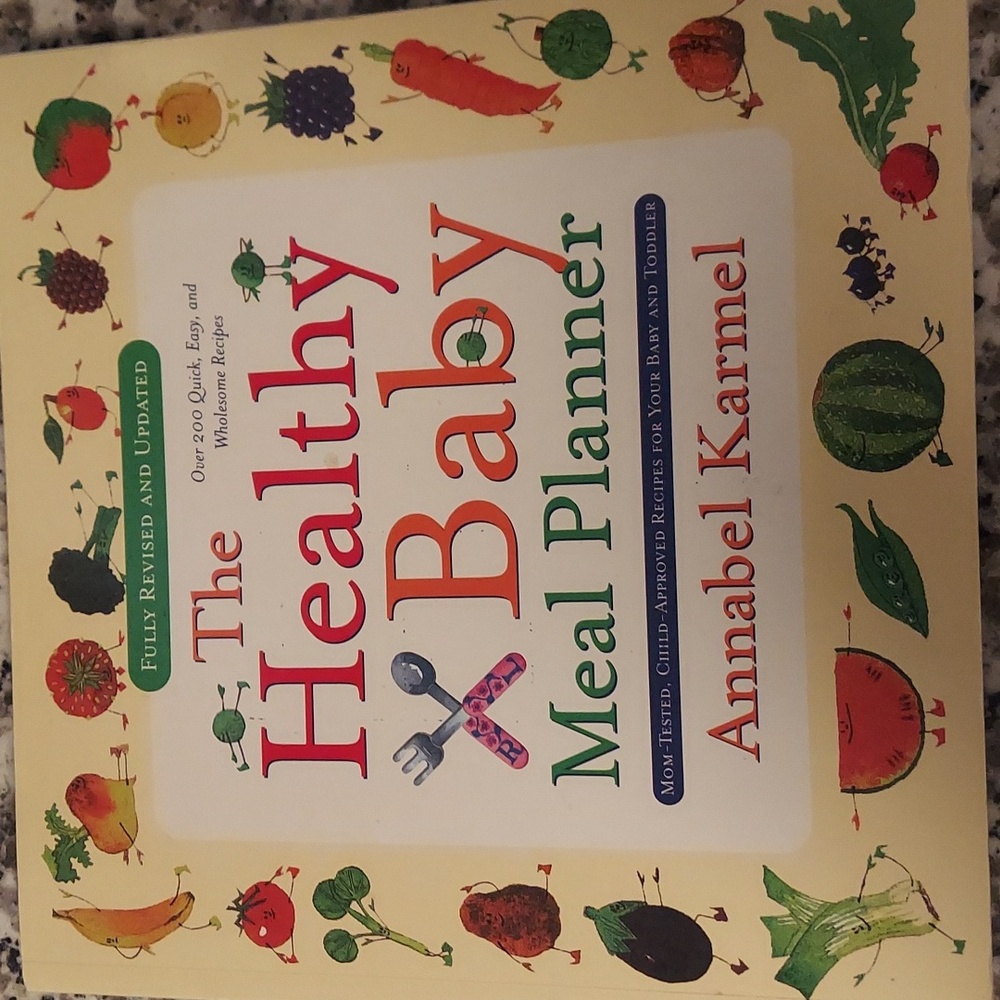 Healthy Baby Meal Planner Book